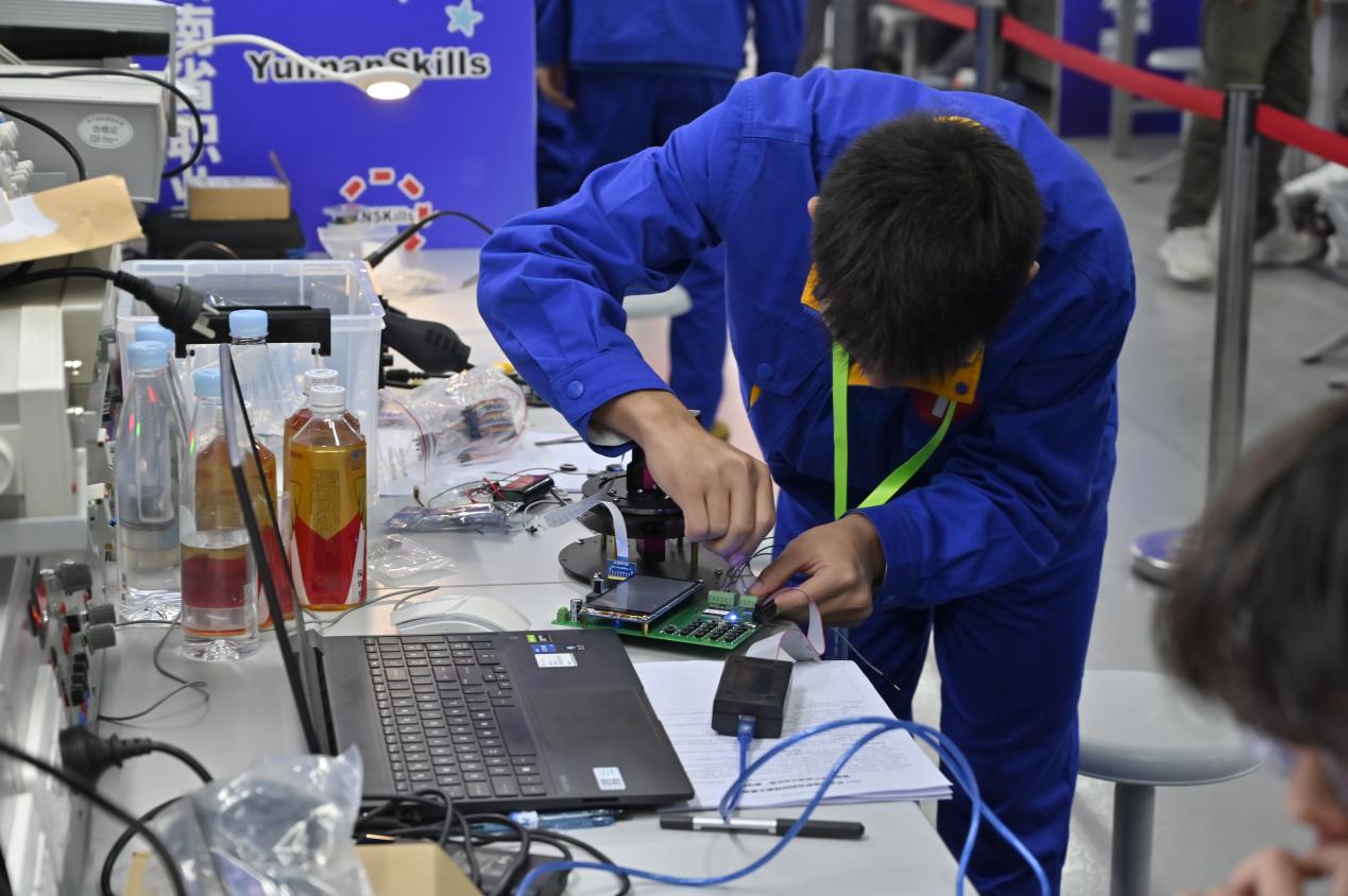 智創未來，技展風采——我校成功承辦2023年云南省職業院校技能大賽“智能電子產品設計與開發”賽項